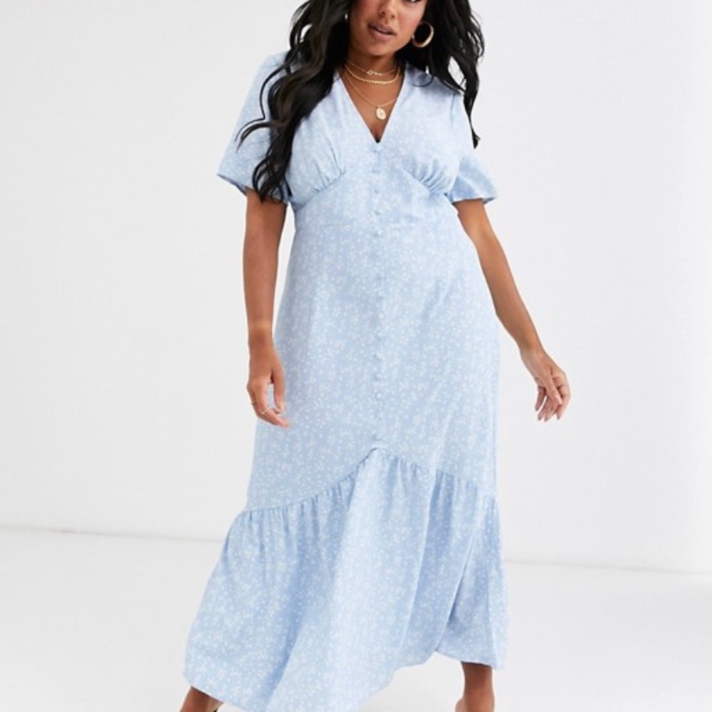 ASOS Long Floral Dress - Picture 8 of 8